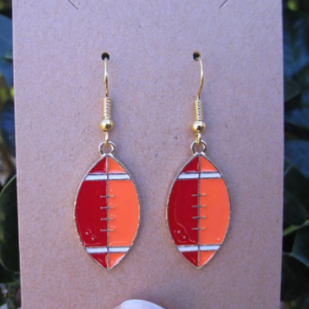 Football Earrings